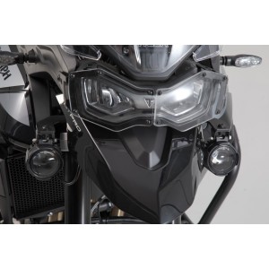 Set de luces antiniebla EVO Negro. Triumph Tiger 900/GT/Rally/Pro (19-23).