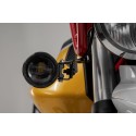 Soportes para luces Negro. Moto Guzzi V85 TT (19-23).
