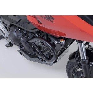 Protecciones laterales de motor Negro. Honda NC700 (11-14), NC750 (14-).