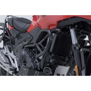 Protecciones laterales de motor Negro. Honda NC700 (11-14), NC750 (14-).