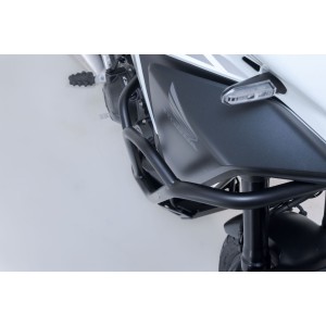 Protecciones laterales de motor Negro. Honda NX500 (23-).
