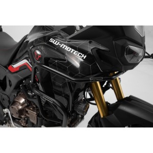 Protecciones superiores de motor Negro. Honda CRF1000L Africa Twin (15-).