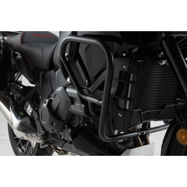 Protecciones laterales de motor Negro. Honda Crosstourer (11-)