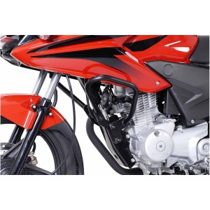 Protecciones laterales de motor Negro. Honda CBF 125 (09-15)