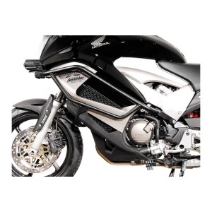 Protecciones laterales de motor Negro. Honda VFR 800 X Crossrunner (11-14).