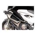 Protecciones laterales de motor Negro. Honda VFR 800 X Crossrunner (11-14).