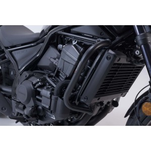 Protecciones laterales de motor Negro. Honda CMX1100 Rebel (20-).