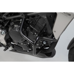 Protecciones laterales de motor Negro. Honda CB300R (18-).