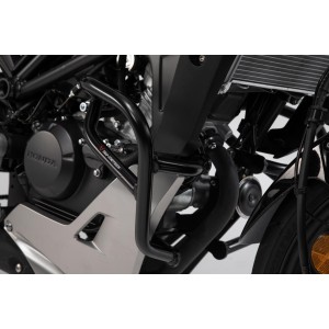 Protecciones laterales de motor Negro. Honda CB125R (17-20).