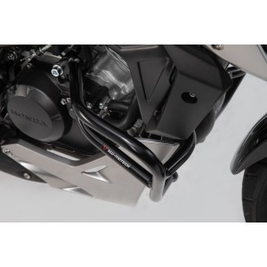 Protecciones laterales de motor Negro. Honda CB125R (17-20).