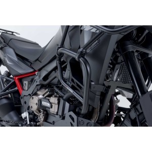 Protecciones laterales de motor Negro. Honda CRF1100L Africa Twin (19-).