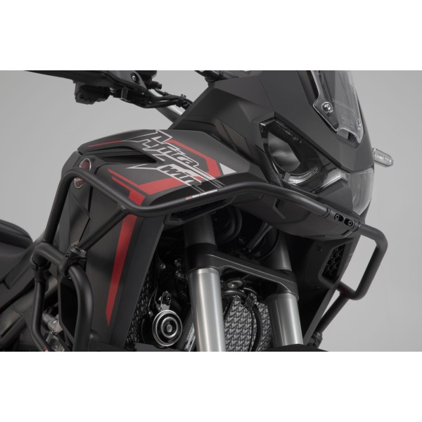Protecciones superiores de motor Negro. Honda CRF1100L Africa Twin Adv (19-).