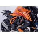 Protecciones laterales de motor Negro. KTM 1390 Super Duke R/EVO (23-).