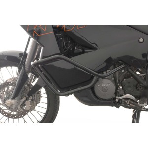 Protecciones laterales de motor Negro. KTM LC8 950 / 990 Adv.
