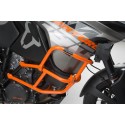 Protecciones sup. de motor para KTM original Naranja. 1290 SAdv R / S (16-), 1090 Adv (16-).