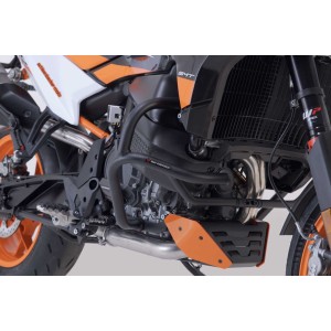 Protecciones laterales de motor Negro. KTM 890 SM T (23-).