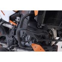 Protecciones laterales de motor Negro. KTM 890 SM T (23-).