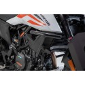 Protecciones laterales de motor Negro. KTM 390 Adv (19-).
