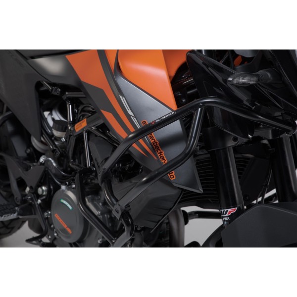 Protecciones sup. de motor para KTM original Negro. KTM 390 Adv (19-).