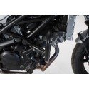 Protecciones laterales de motor Negro. Suzuki SV650 ABS (15-)/SV650 X (18-).