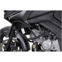 Protecciones laterales de motor Negro. Suzuki DL 650 V-Strom (04-10).