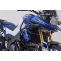 Protecciones laterales de motor Negro. Suzuki V-Strom 1050DE (21-).