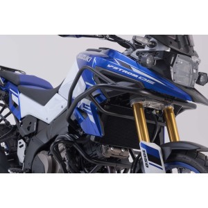 Protecciones laterales de motor Negro. Suzuki V-Strom 1050DE (21-).