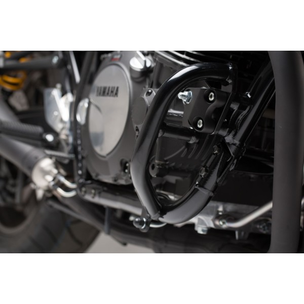 Protecciones laterales de motor Negro. Yamaha XJR1200 / XJR1300 (95-).