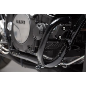 Protecciones laterales de motor Negro. Yamaha XJR1200 / XJR1300 (95-).