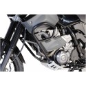 Protecciones laterales de motor Negro. Yamaha XT 660 Z Tenere (07-16).