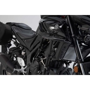 Protecciones laterales de motor Negro. Yamaha MT-03 (16-).
