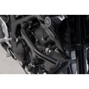 Protecciones laterales de motor Negro. Yamaha MT-03 (16-).