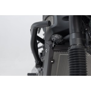 Protecciones laterales de motor Negro. Yamaha XSR700 (15-) / XSR700 XT (19-).