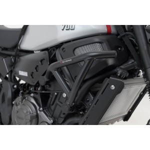 Protecciones laterales de motor Negro. Yamaha XSR700 (15-) / XSR700 XT (19-).
