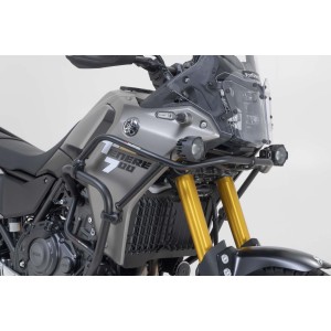 Protecciones superiores de motor Negro. Yamaha Ténéré 700 (24-).
