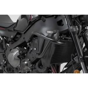 Protecciones laterales de motor Negro. Yamaha MT-09 / SP (20-), XSR900 (21-).