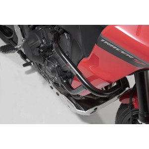 Protecciones laterales de motor Negro. Yamaha Tracer 9 / GT (20-) / GT+ (22-).