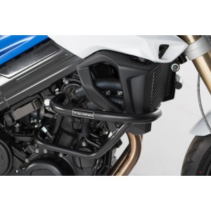 Protecciones laterales de motor Negro. BMW F 800 R (09-19) / F 800 S (04-10).