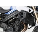 Protecciones laterales de motor Negro. BMW F 800 R (09-19) / F 800 S (04-10).