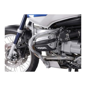 Protecciones laterales de motor Plateado. BMW R 1150 GS (99-04).
