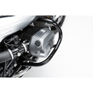 Protecciones laterales de motor Negro. Modelos BMW R nineT (14-).