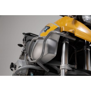 Protecciones superiores de motor Negro. BMW R1200 GS (04-07). Solo con prot. later.