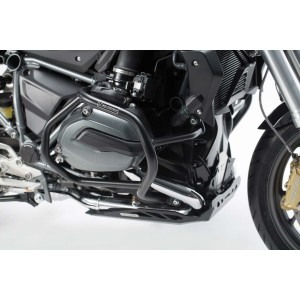 Protecciones laterales de motor Negro. BMW R1200R / R1200RS (14-18).