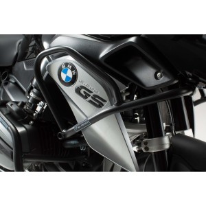 Protecciones superiores de motor Negro. BMW R 1200 GS (12-16).