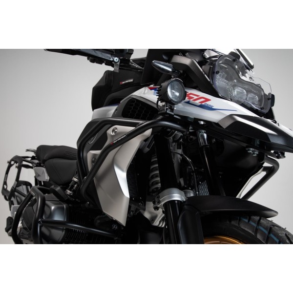 Protecciones superiores de motor Negro. BMW R 1200 GS (16-18), R 1250 GS (18-).