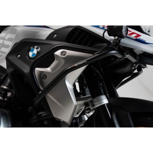 Protecciones superiores de motor Negro. BMW R 1200 GS (16-18), R 1250 GS (18-).
