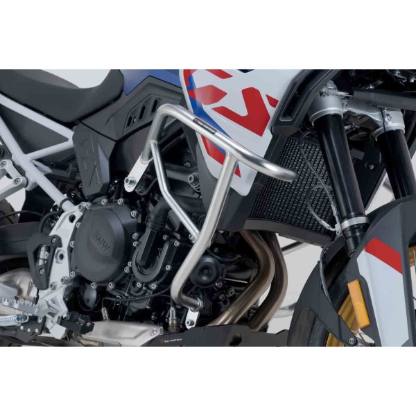 Protecciones laterales de motor Acero inoxidable. BMW F 850 GS, F 800/900 GS.