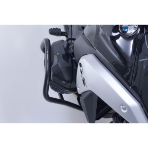 Protecciones laterales de motor Negro. BMW R 1300 GS (23-).