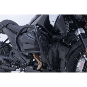 Protecciones laterales de motor Negro. BMW R 1300 GS (23-).