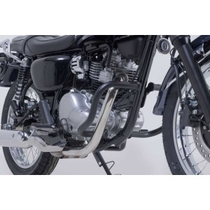 Protecciones laterales de motor Negro. Kawasaki W230 (24-).